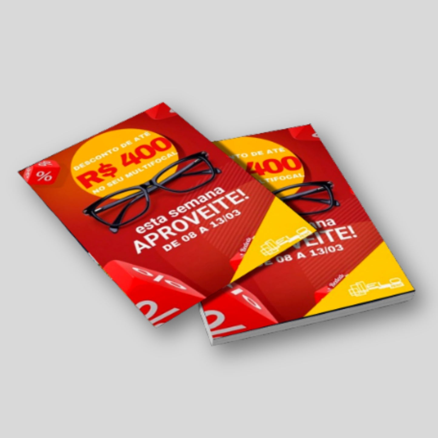 Panfletos Personalizados - 15x21cm