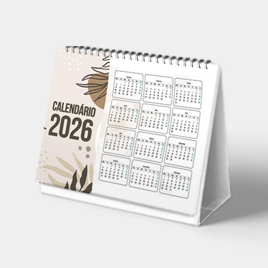 Calendário de Mesa 2026