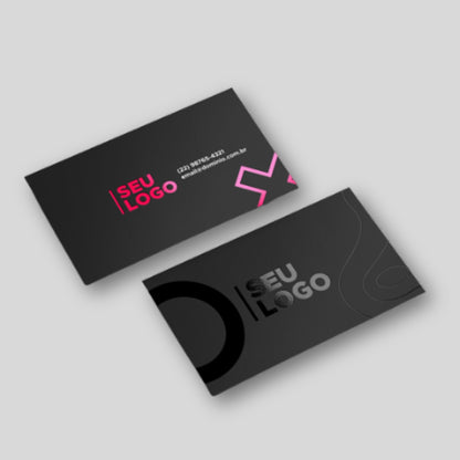 Cartão de Visita c/ Verniz