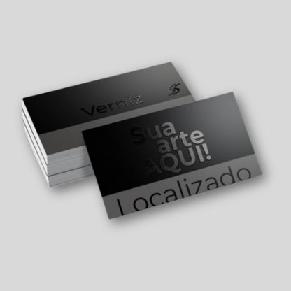 Cartão de Visita c/ Verniz
