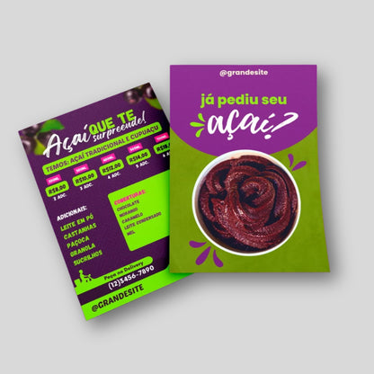 Panfletos Personalizados - 10x15cm