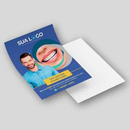 Panfletos Personalizados - 10x15cm