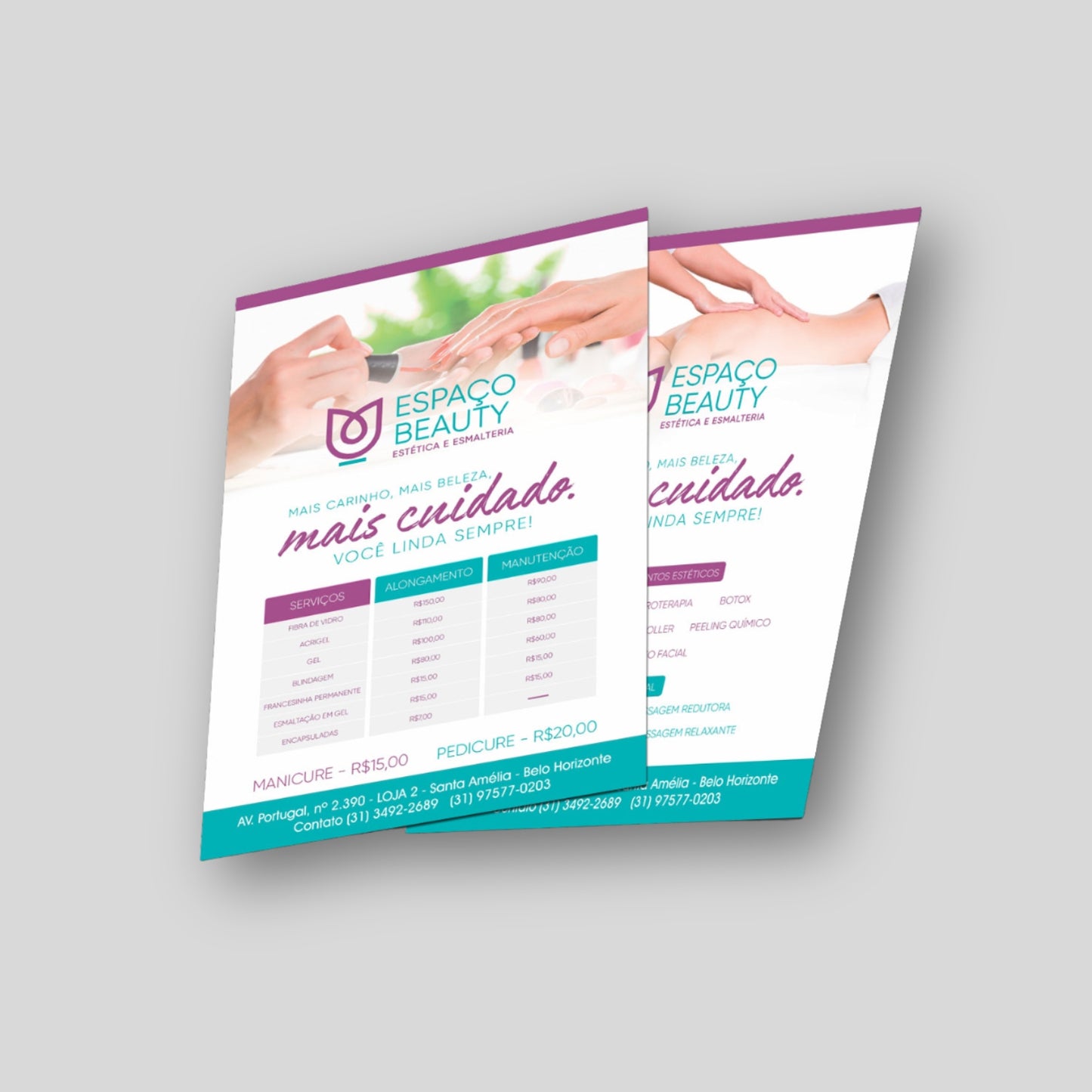 Panfletos Personalizados - 10x15cm