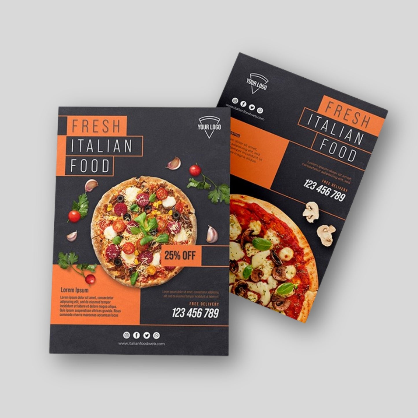 Panfletos Personalizados - 15x21cm