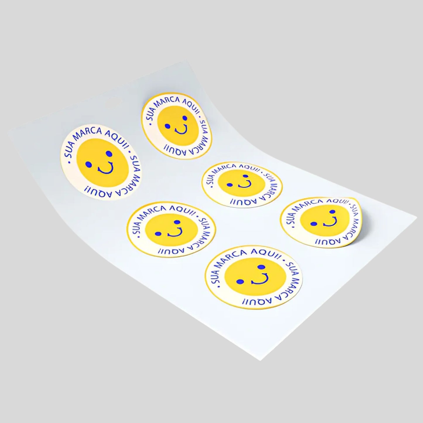 Adesivos Redondos Personalizados