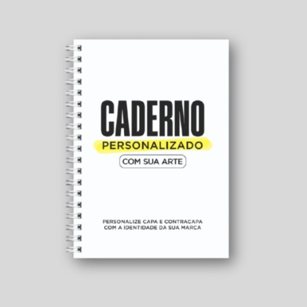 Caderno Personalizado