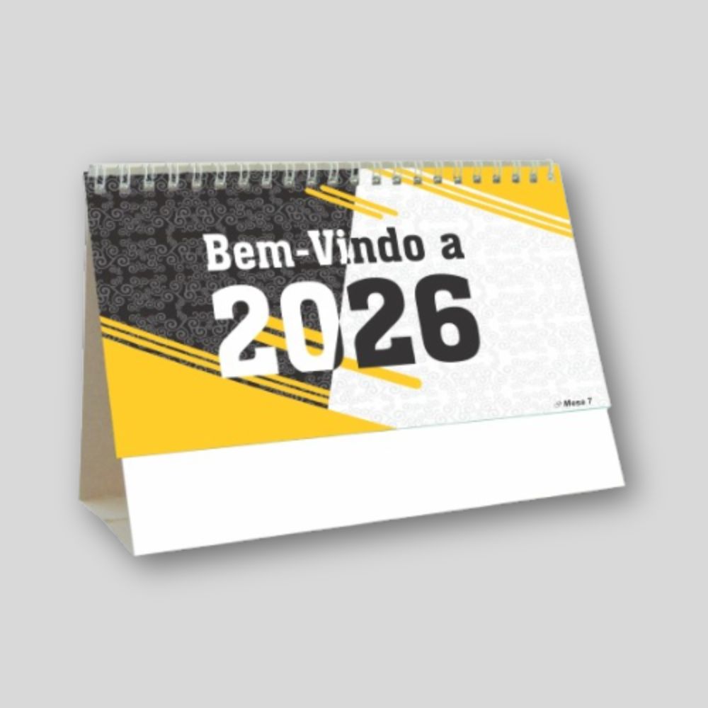 Calendário de Mesa 2026